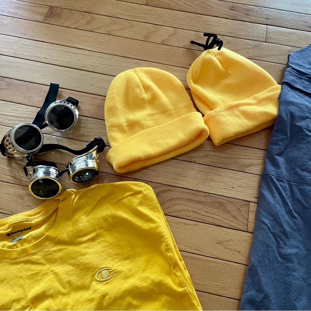 Minion Costume’s
Halloween/Cosplay 
Ensemble pieces